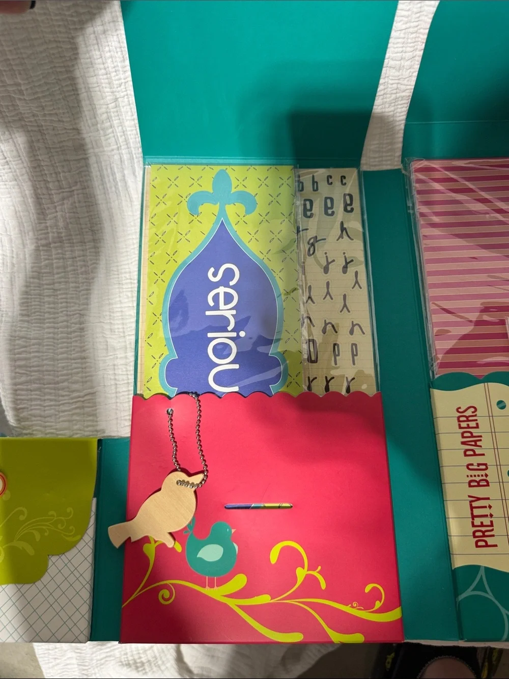 Overstuffed Green Paper & Sticker Kit by - Picture 6 of 15